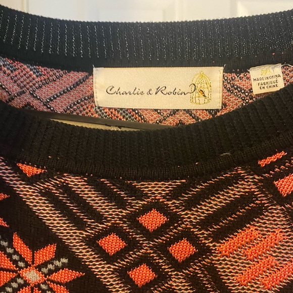 HP 🎉 Anthro Multi-pattern Charlie & Robin Sweater - Picture 4 of 4